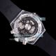 Replica Hublot Big Bang Unico Skeleton Rainbow Watch Transparent Case Black Band (5)_th.jpg